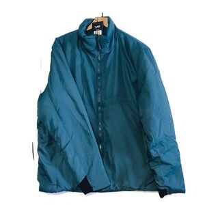 NWT Mack Russo Mens XL Hybrid Jacket Blue Lightweight Insulated Full Zip Winter